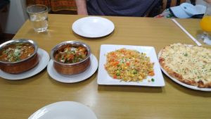 Very filling for two people at Royal Nan House in Takayama