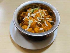 Chana Masala at Royal Nan House in Takayama