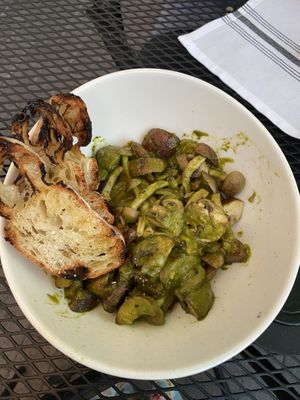 Mushroom Gremolada at Wild Root Cafe in Boise