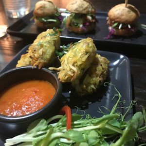 Fireballs & Jackfruit Sliders at Dejavu in Northbridge