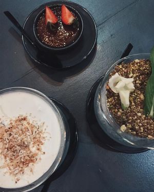 vegan dessert options at Dejavu in Northbridge