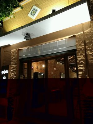 Entrance at Galpao da Pizza in Sao Paulo