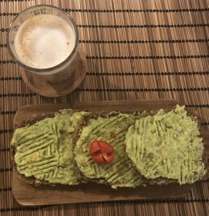 Yummy avo toast ❤️  at Aloha Cafe in Lisbon