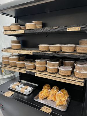 Hot dishes  at Vegano SP in Sao Paulo