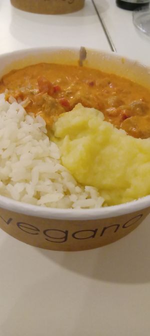 Estrogonofe de cogumelos at Vegano SP in Sao Paulo