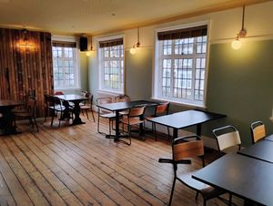 Upstairs function room at The Star Inn in South East London