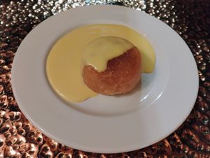 Syrup Sponge Pudding with Vegan Custard £5.95 at The Star Inn in South East London