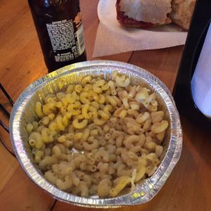 Cashew mac and cheese at Little Nook Cafe in West Sayville