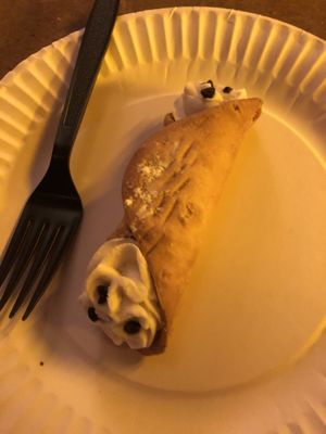 cannoli at Little Nook Cafe in West Sayville