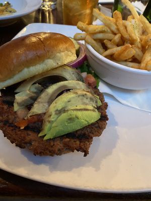 Avocado impossible burger at Three Kings Public House in St Louis