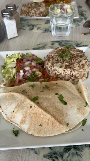 Vegan chicken shawarma   at Ilili in Tenerife