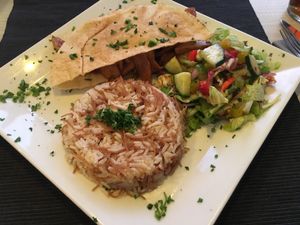 Vegan meal at Ilili in Tenerife