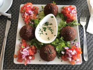 Falafel at Ilili in Tenerife