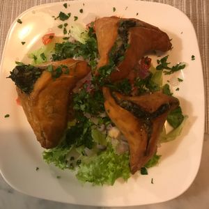 Fatayer spinach a good starter!! at Ilili in Tenerife