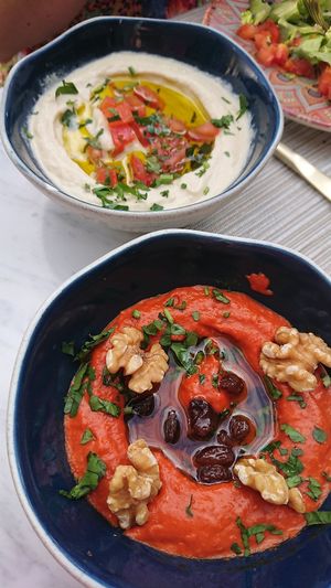 The red pepper dip was particularly good at Ilili in Tenerife