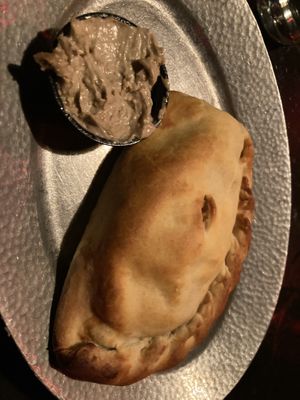 Cubano pasty with hummus (?)  at Cornish Pasty in Phoenix