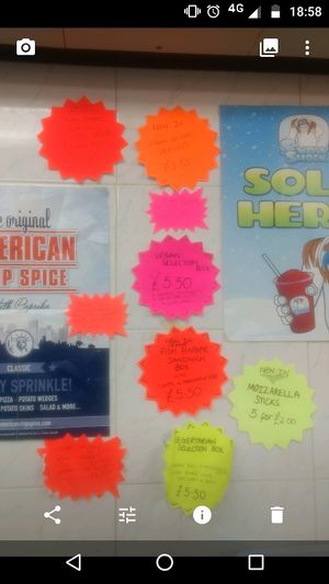 The Veggie & Vegan menu at Ranmoor Friery in Sheffield