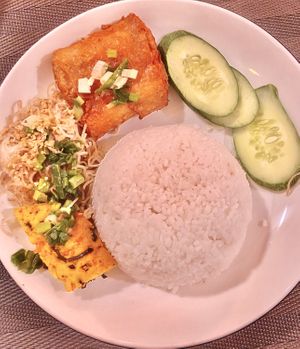 Cơm tấm bì sườn chả   at Veggie Saigon - Vietnam & Thai Vegan Restaurant in Ho Chi Minh City