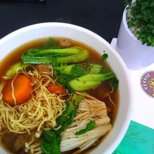Mì tiềm - Veggie Saigon Noodle Soup  at Veggie Saigon - Vietnam & Thai Vegan Restaurant in Ho Chi Minh City