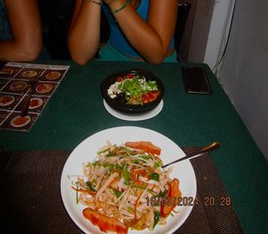 Pad Thai and Buddha Bowl  at Veggie Saigon - Vietnam & Thai Vegan Restaurant in Ho Chi Minh City
