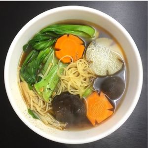 Mì tiềm (Chinese noodle soup) at Veggie Saigon - Vietnam & Thai Vegan Restaurant in Ho Chi Minh City