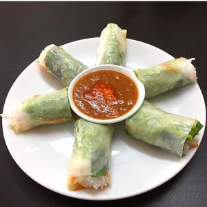 Gỏi cuốn (Fresh spring roll) at Veggie Saigon - Vietnam & Thai Vegan Restaurant in Ho Chi Minh City