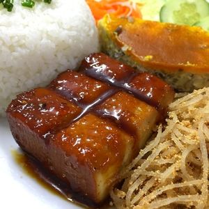 Vegan Broken Rice  at Veggie Saigon - Vietnam & Thai Vegan Restaurant in Ho Chi Minh City