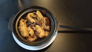 Tofu black pepper at Veggie Saigon - Vietnam & Thai Vegan Restaurant in Ho Chi Minh City