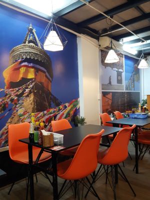 New location interior at Veggie Saigon - Vietnam & Thai Vegan Restaurant in Ho Chi Minh City