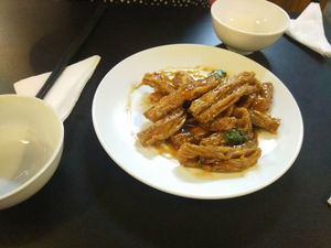 Tofu skin at Veggie Saigon - Vietnam & Thai Vegan Restaurant in Ho Chi Minh City