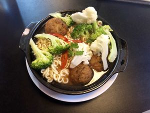 Vegan meatball soup at Veggie Saigon - Vietnam & Thai Vegan Restaurant in Ho Chi Minh City