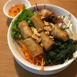 Bun cha gio at Veggie Saigon - Vietnam & Thai Vegan Restaurant in Ho Chi Minh City
