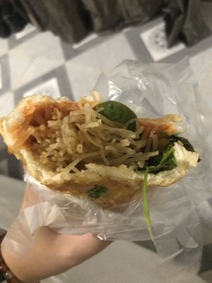 Veggie banh mi  at Veggie Saigon - Vietnam & Thai Vegan Restaurant in Ho Chi Minh City