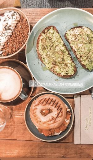   at Sazzy & Fran in East London