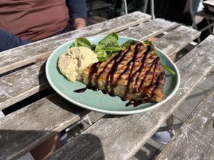 Frittata  at Sazzy & Fran in East London