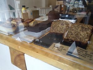 Sweets selection at Sazzy & Fran in East London