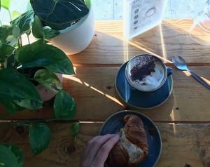 vegan pastry at Sazzy & Fran in East London