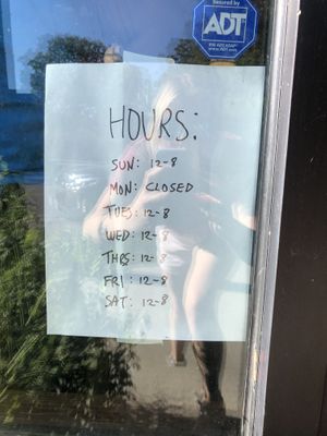 Hours at Black Cat Ice Cream in Des Moines