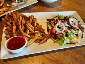 Gyro  at Benson Brewery in Omaha