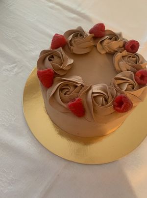 cake made to order at Lokal Dela Krem in Warsaw