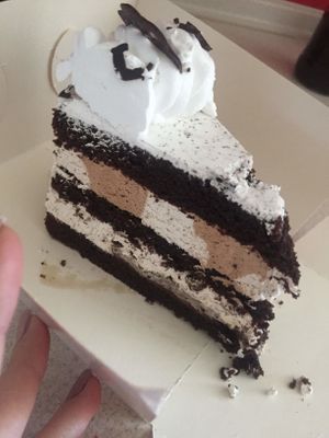 cake at Lokal Dela Krem in Warsaw