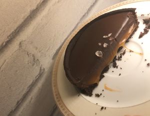 Salty Carmel- amazing !!! at Lokal Dela Krem in Warsaw