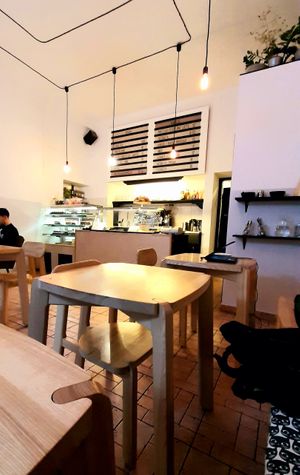 Counter at Lokal Dela Krem in Warsaw