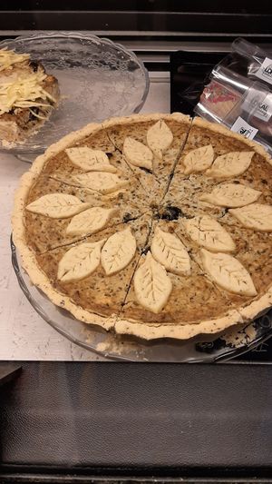 Pie at Lokal Dela Krem in Warsaw