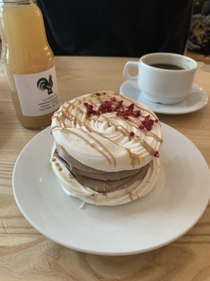 Meringue 😍 at Lokal Dela Krem in Warsaw