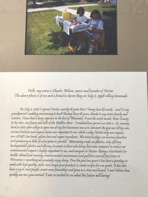 Owner’s story  at Nectar in Green Bay