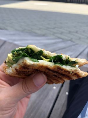Green goddess panini  at Nectar in Green Bay