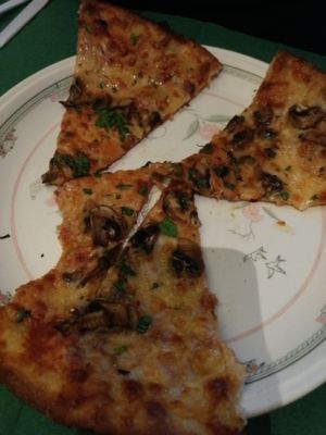 shroom at NovaPizza Vegetarian Kitchen in Glasgow