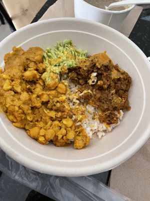 Portion bowl  at Greens Please Wellness Kitchen in Poway