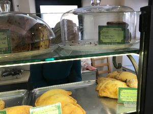 Vegan cakes at Starenio Bakery in Corfu